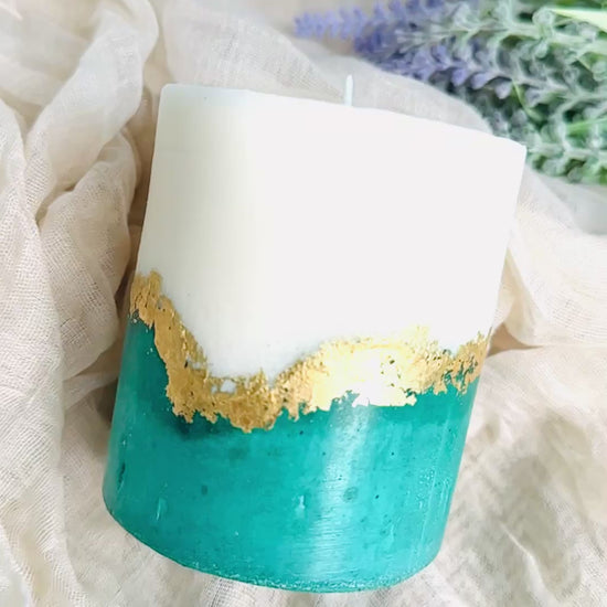 Luxury concrete soy wax candles made in UK